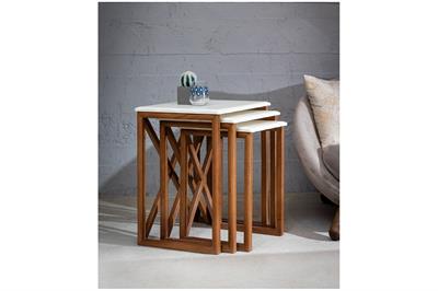 SOLO 3LÜ SERVİS SEHPA