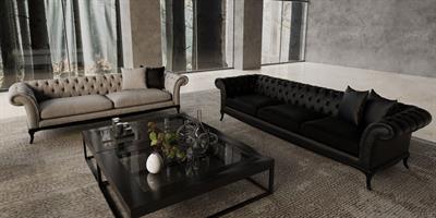 VİCTORİA ÜÇLÜ KOLTUK