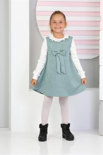 Mimbo Kids Kız Çocuk Scuba Elbise Body Takım