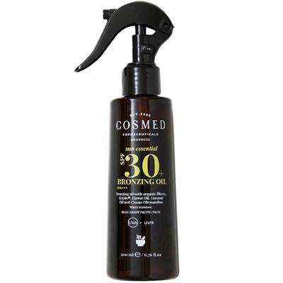 Cosmed Bronzlaştırıcı Güneş Yağı Sprey Spf 30 200 ml
