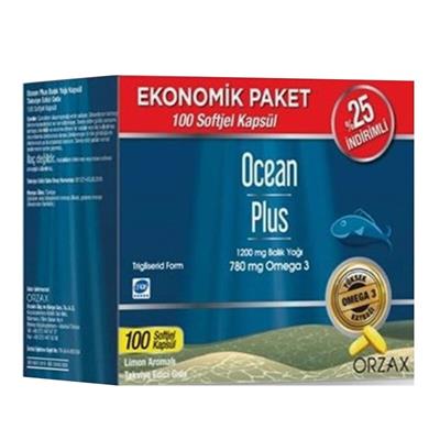 OCEAN Plus Omega 3 1200 Mg 100 Kapsül EKO