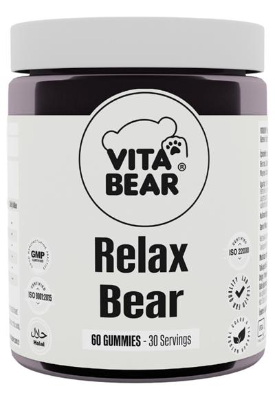 Stres, Kaygı, Endişe Ve Üzüntü Giderici Vitamin Relax Bear 60 Gummies