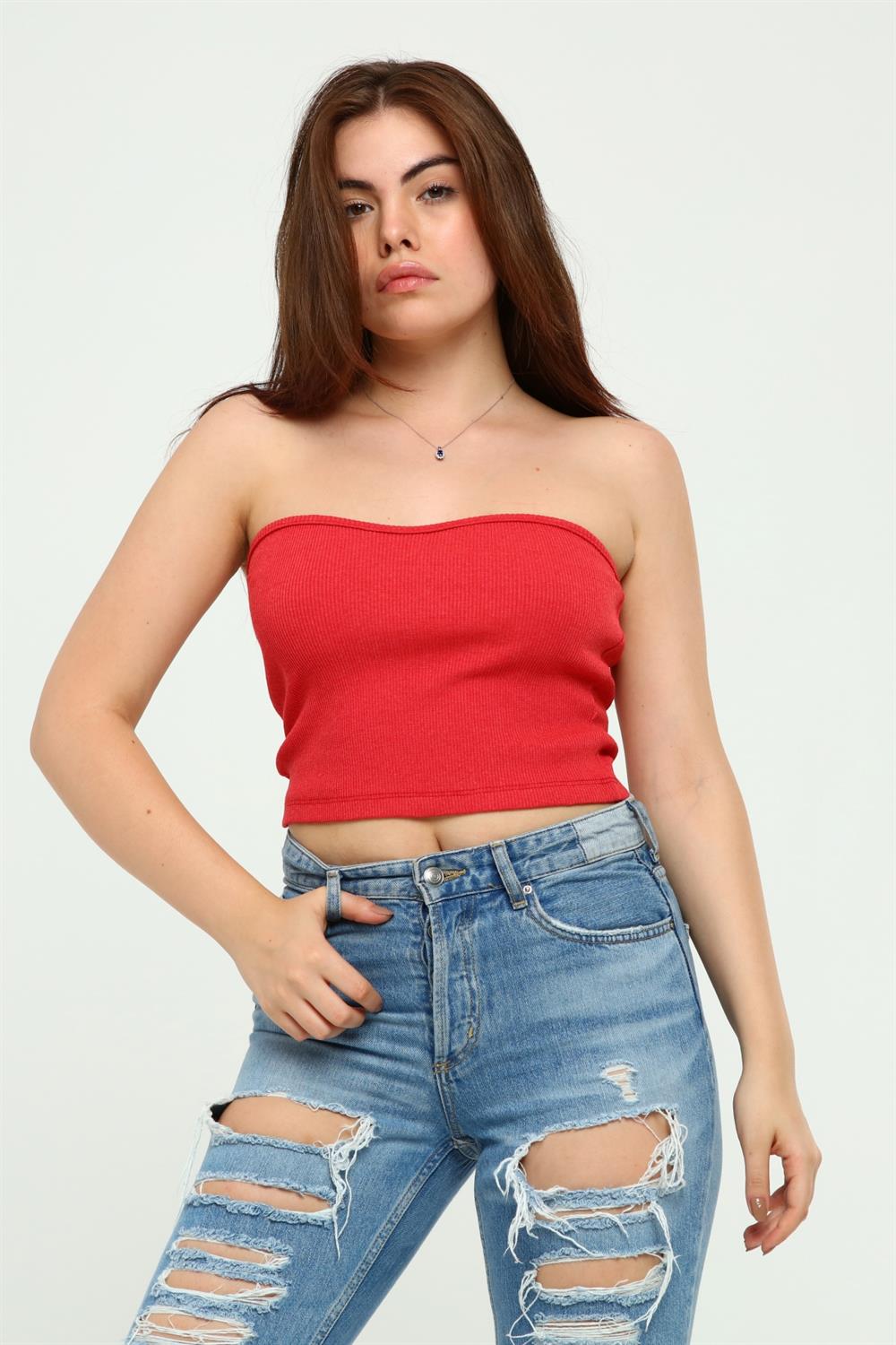 STRAPLEZ CROP TOP BÜSTİYER