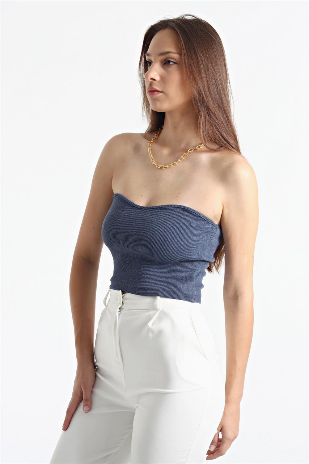 STRAPLEZ CROP TOP BÜSTİYER