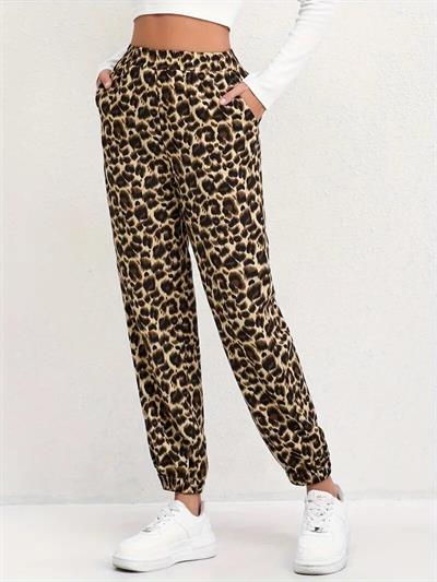 BEL LASTİKLİ CEPLİ JOGGER PANTOLON