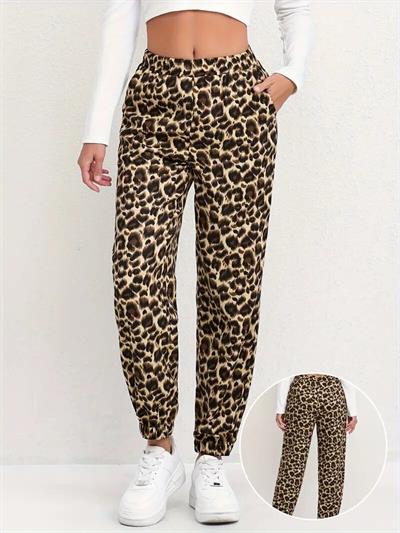 BEL LASTİKLİ CEPLİ JOGGER PANTOLON