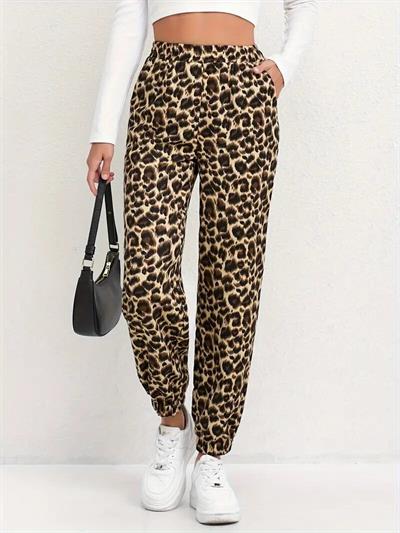 BEL LASTİKLİ CEPLİ JOGGER PANTOLON