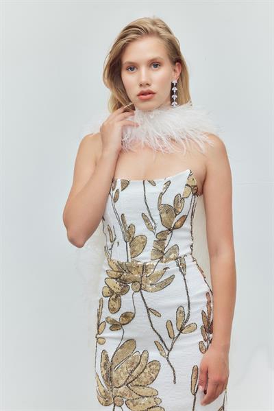 Golden Bloom Dress