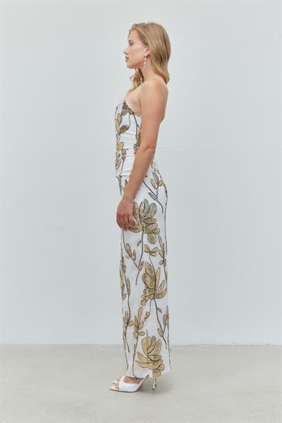 Golden Bloom Dress