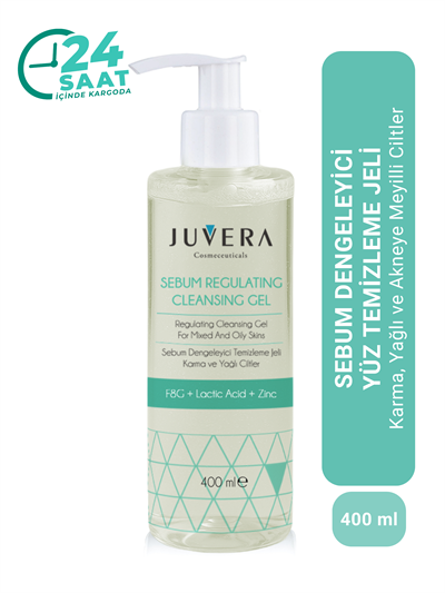 JUVERA Sebum Dengeleyici Temizleme Jeli 400 ml