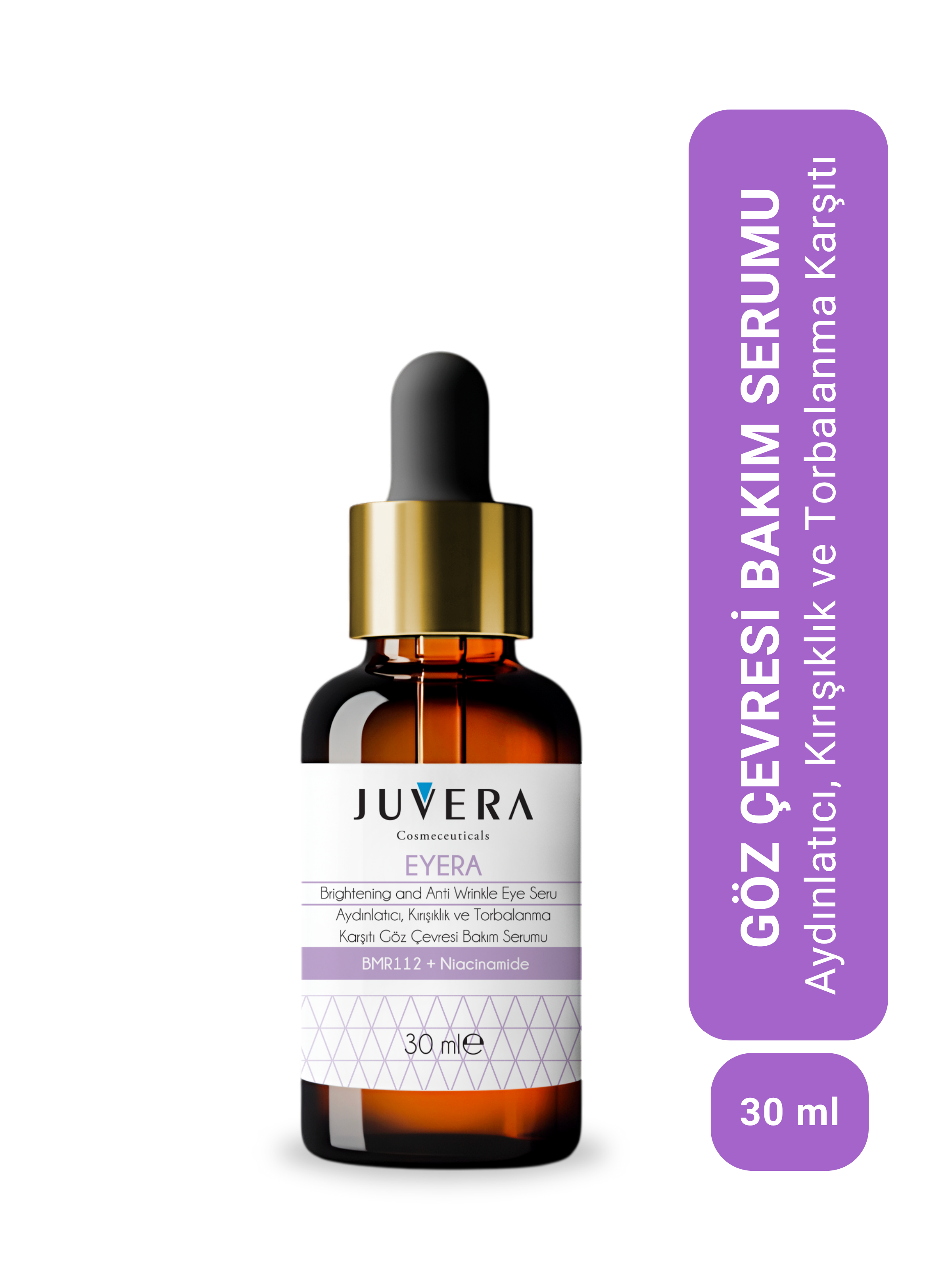 JUVERA Eyera Aydınlatıcı, Kırışıklık ve Torbalanma Karşıtı Göz