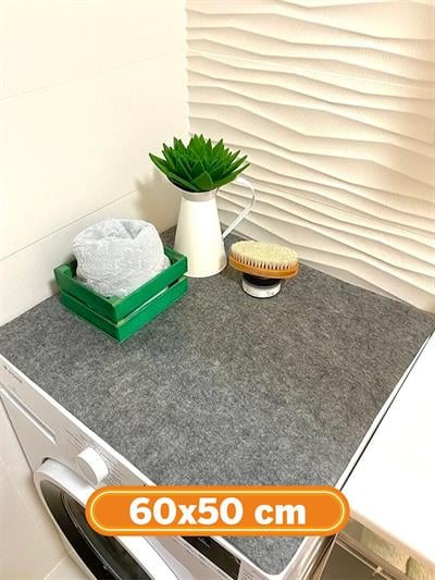  (60 x 50) Keçe Çamaşır Makinesi Örtüsü ve Pad