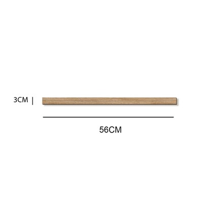  ( PP-46 ) Bebek & Çocuk Odası Ahşap Düz Bordür 3mm Kabartmalı Şerit Boyanabilir