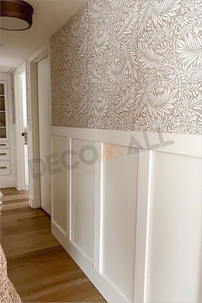 10 Adet 8 x 100 cm İskandinav Duvar Çitası Boyanabilir Dekorasyon Çitası Bohem Duvar Kaplama