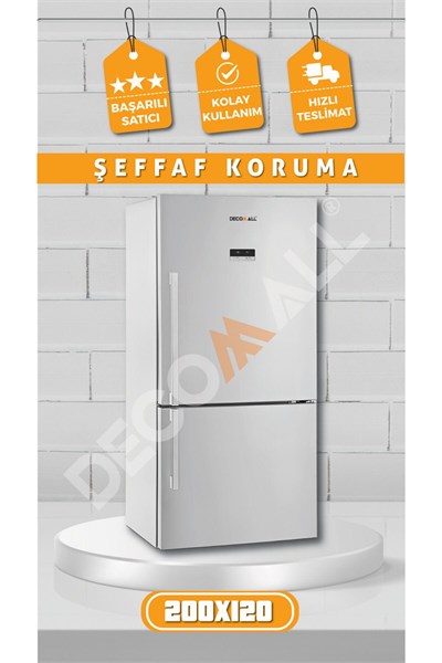 ANTRASİT GRİ Buzdolabı Beyaz Eşya Zemin Dolap Fayans Kaplama Kendinden Yapışkanlı Folyo (200x120CM)