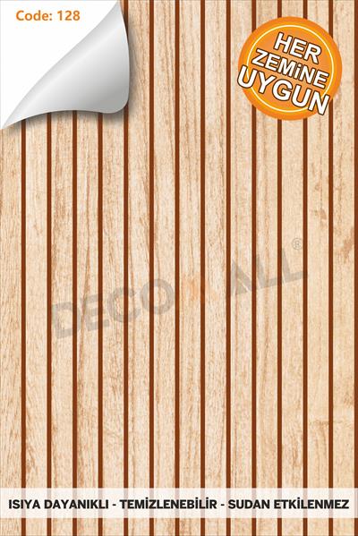 Code128 KENDİNDEN YAPIŞKANLI DUVAR KAPLAMA AHŞAP ÇİTA GÖRÜNÜMLÜ FOLYO İSKANDİNAV PANEL (100X300cm)