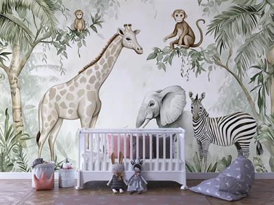 kids006 Yeni Nesil Kendinden Yapışkanlı Çocuk Odası Duvar Kağıdı Duvar Posteri Yapışkanlı 