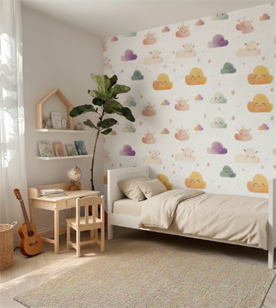 Yeni Nesil Kendinden Yapışkanlı Çocuk Odası Duvar Kağıdı Duvar Posteri Yapışkanlı kids 144