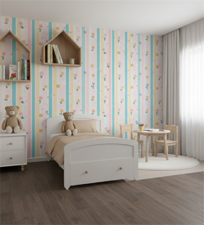 Yeni Nesil Kendinden Yapışkanlı Çocuk Odası Duvar Kağıdı Duvar Posteri Yapışkanlı kids 142