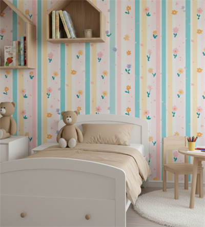 Yeni Nesil Kendinden Yapışkanlı Çocuk Odası Duvar Kağıdı Duvar Posteri Yapışkanlı kids 142