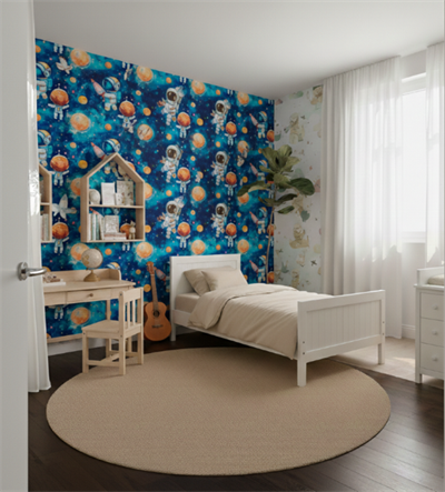 Yeni Nesil Kendinden Yapışkanlı Çocuk Odası Duvar Kağıdı Duvar Posteri Yapışkanlı kids 146