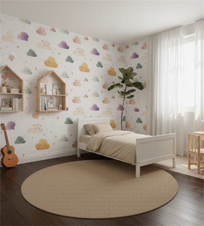 Yeni Nesil Kendinden Yapışkanlı Çocuk Odası Duvar Kağıdı Duvar Posteri Yapışkanlı kids 144