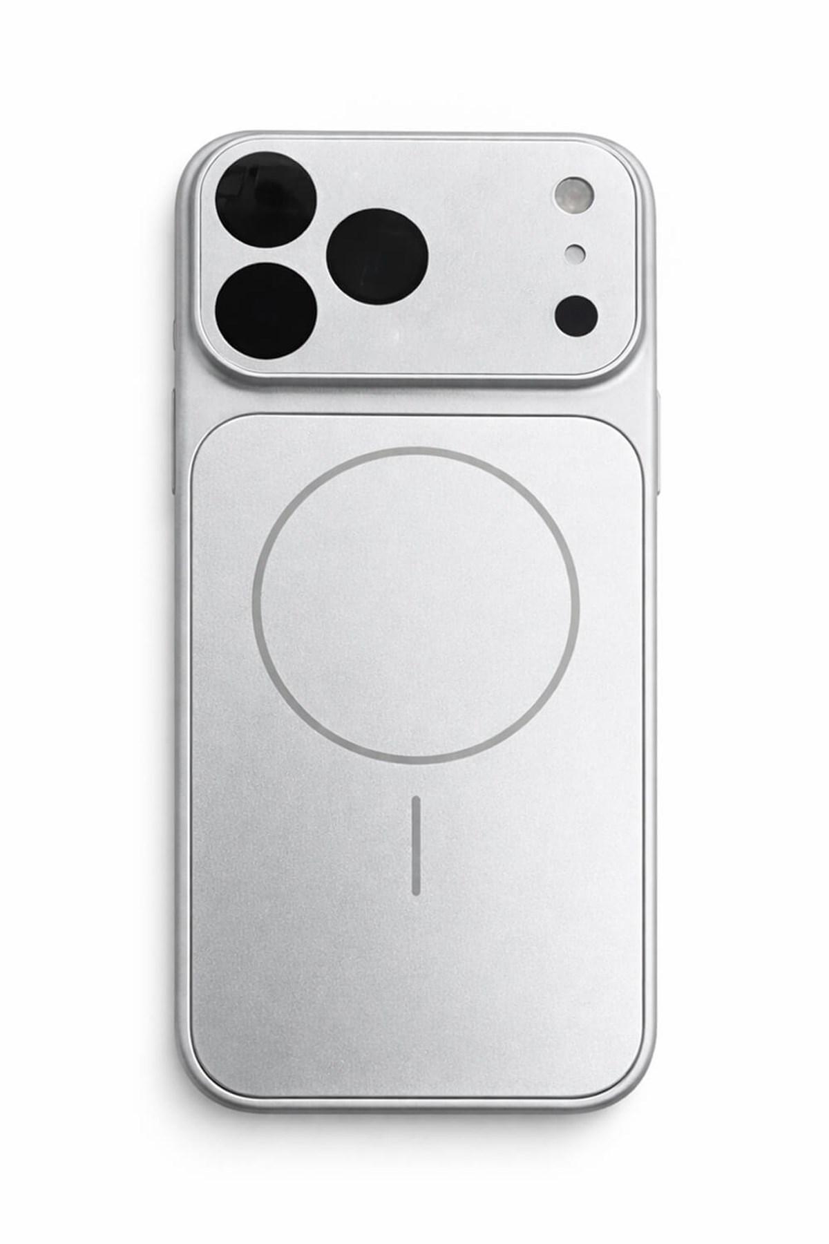 iPhone 17 Pro Max Uyumlu Kamera Korumalı Magsafe Wireless Şarj Özellikli Full Glass Arka Kapak