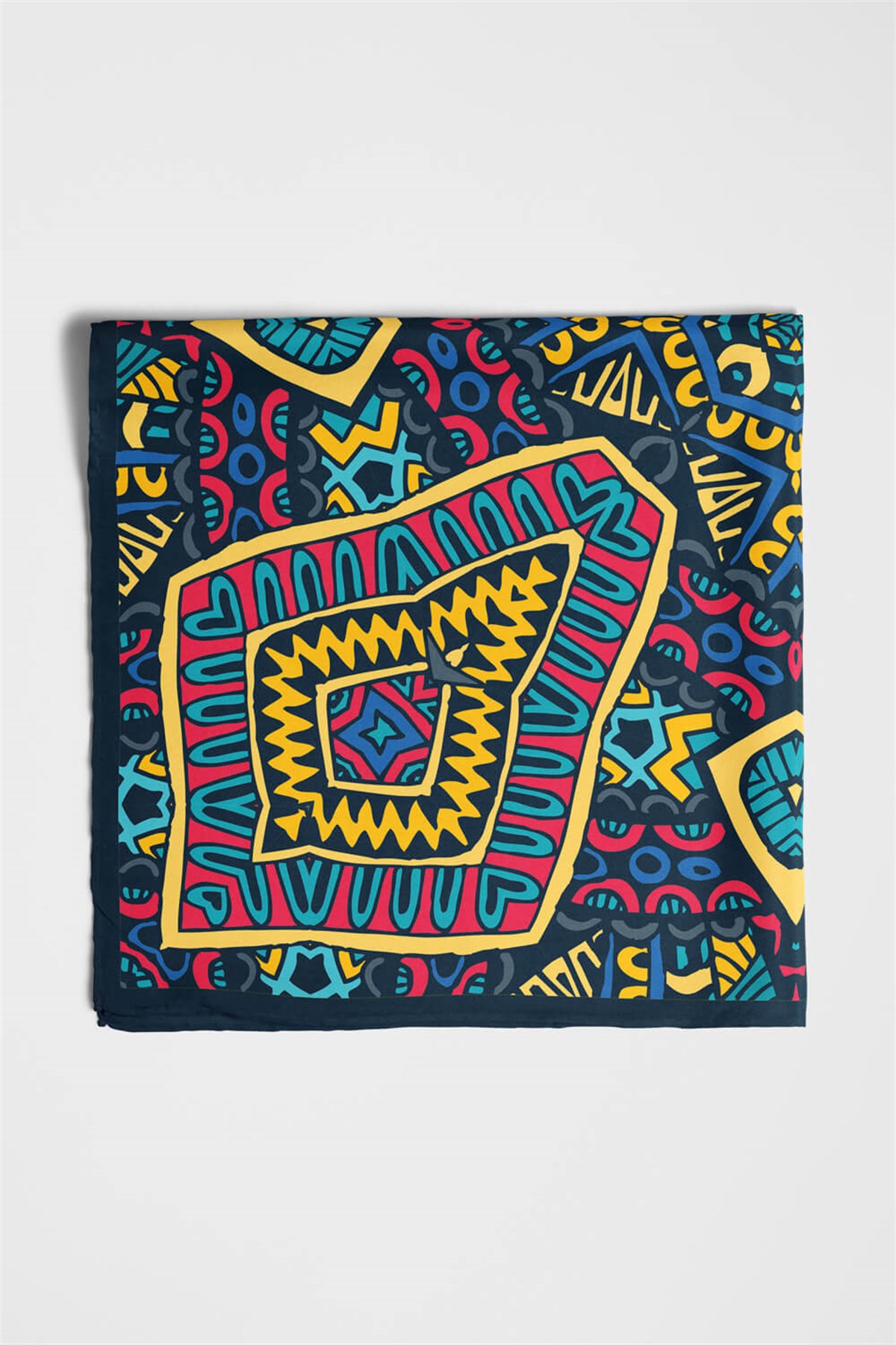 A114 Violla Etnik Desenli Bandana
