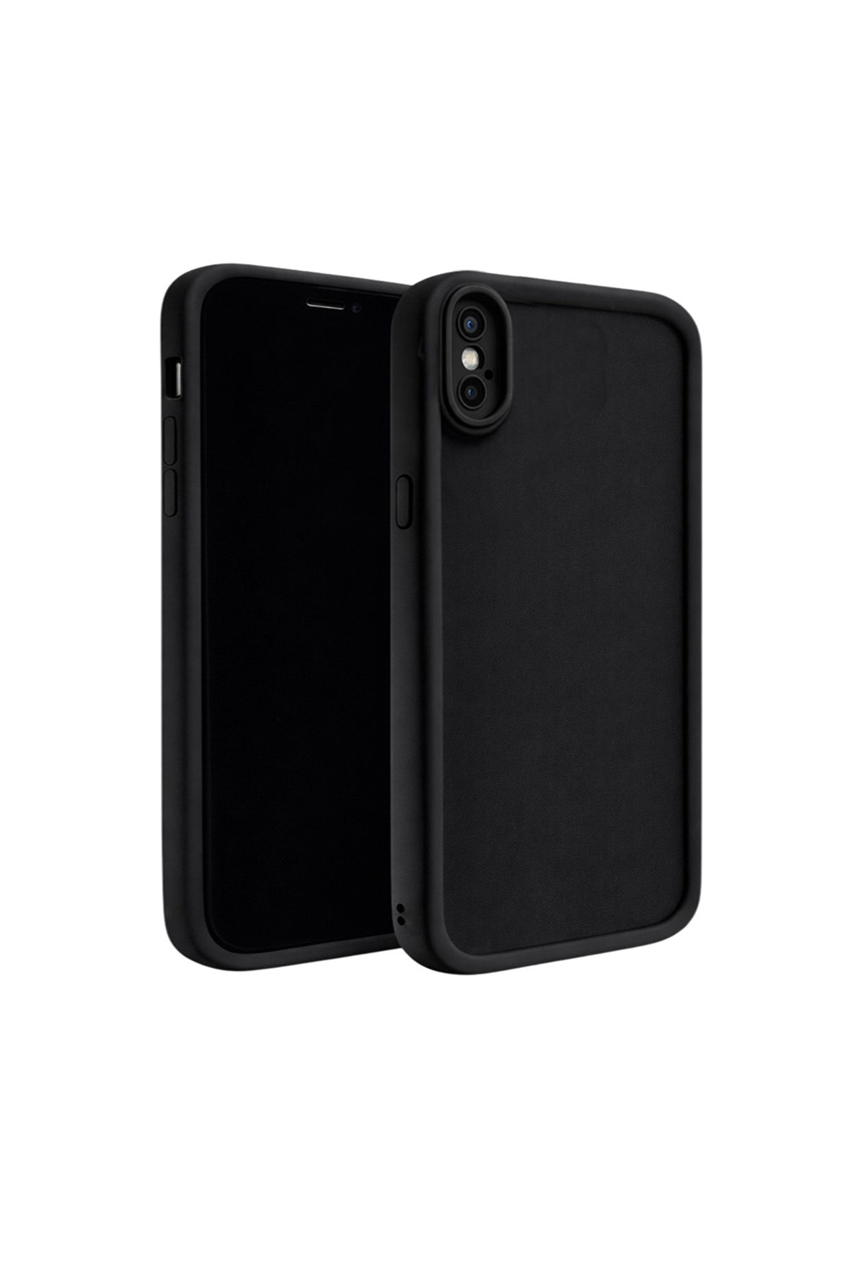 iPhone X / iPhone XS Kılıf – Kamera Çıkıntılı – Mat Silikon Telefon Kılıfı