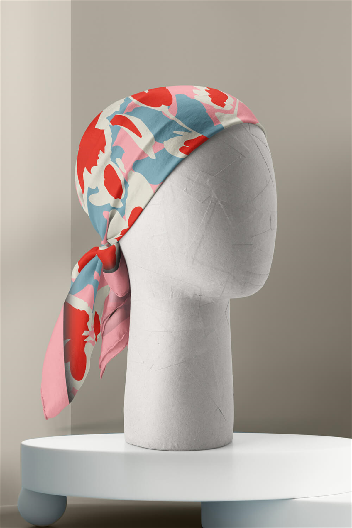 Modabutik Çiçek Desenli Bandana