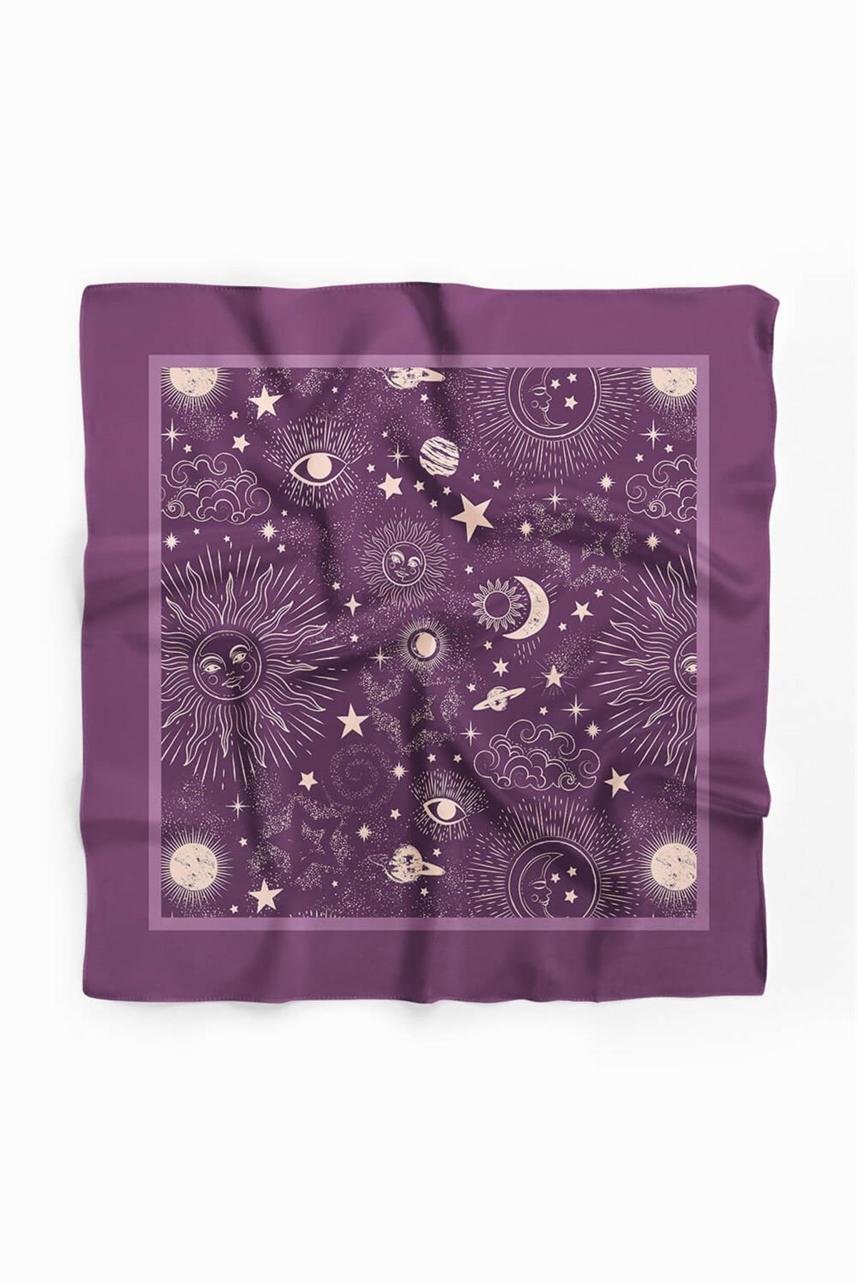 Z88 Violla Moon Desenli Bandana