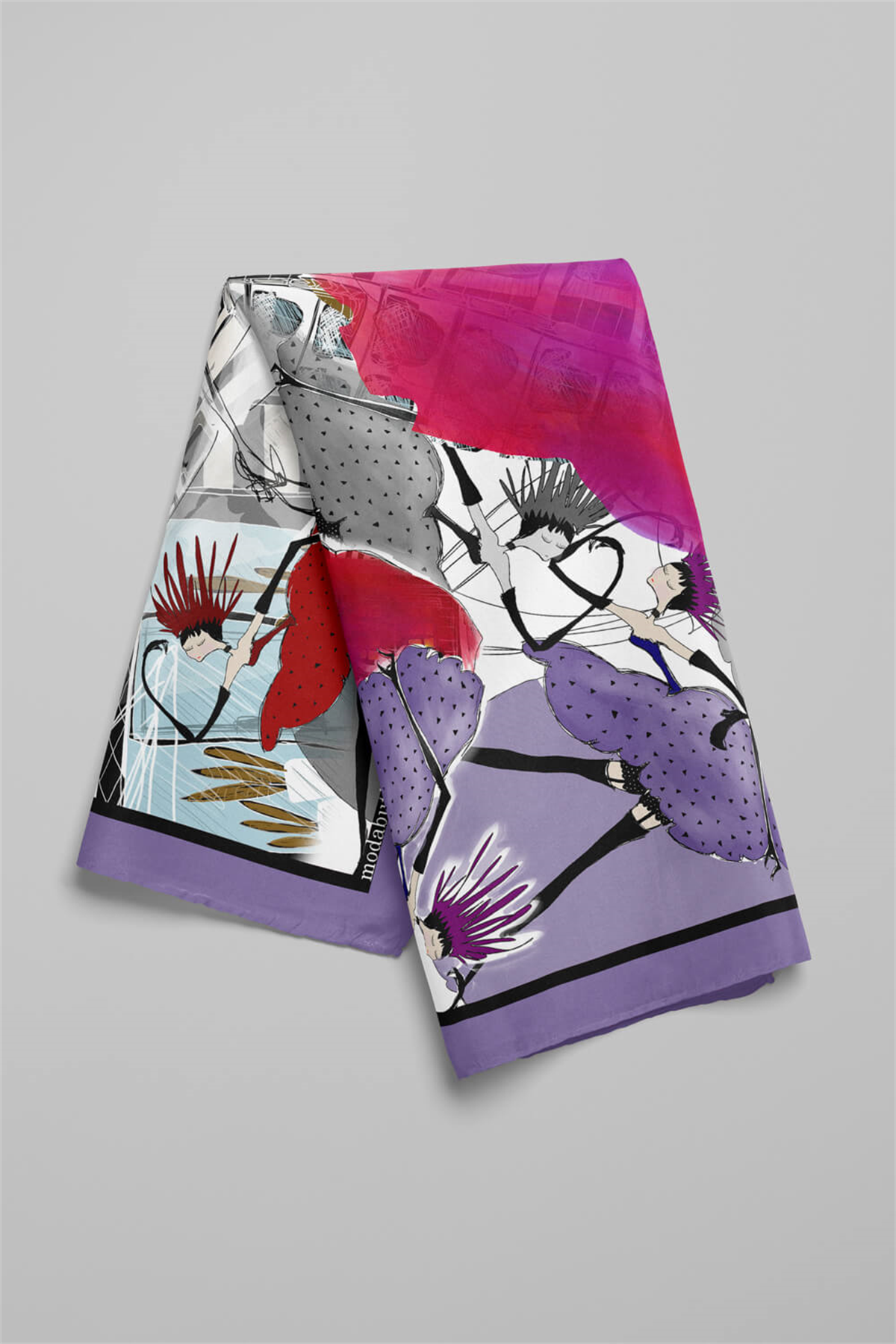 C73 KADIN DESENLİ BANDANA