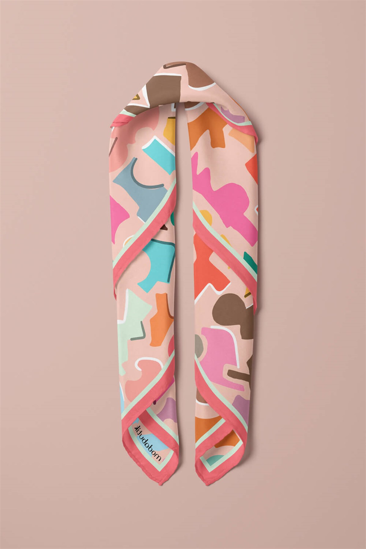 Violla F116 Geometrik Desenli Bandana