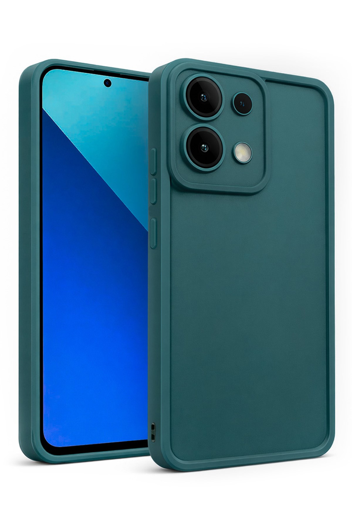 Xiaomi Redmi Note 13 Kılıf – Kamera Çıkıntılı – Mat Silikon Telefon Kılıfı