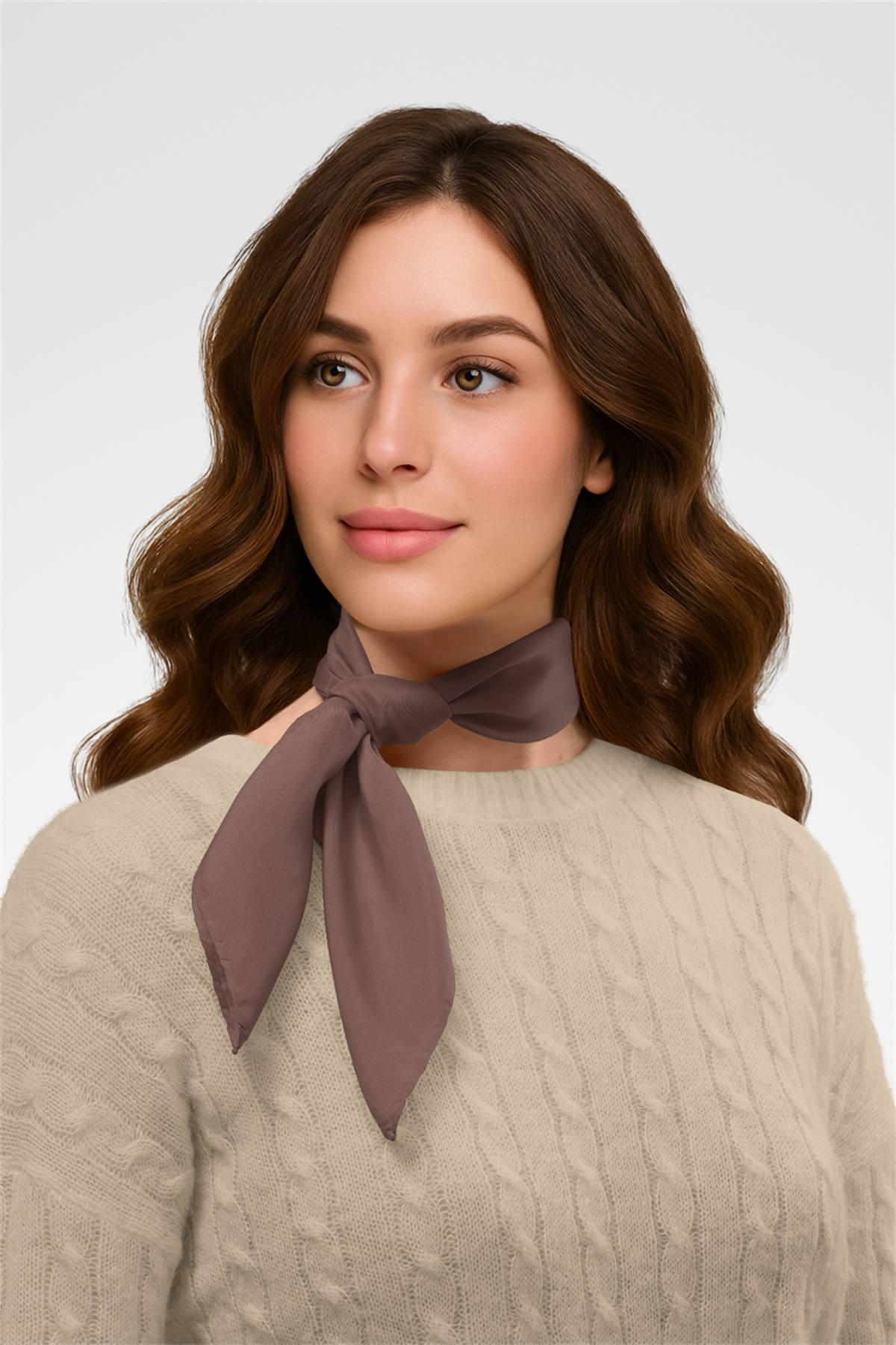 Şifon Soğan Kabuğu Bandana