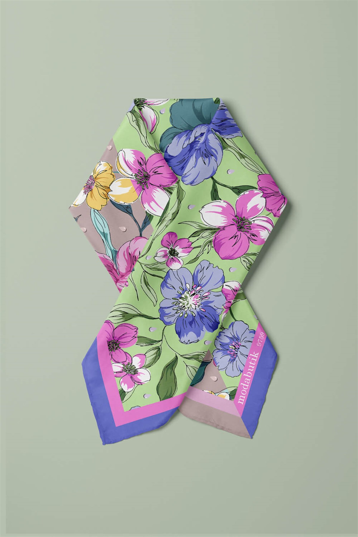 Violla C15 KADIN DESENLİ BANDANA