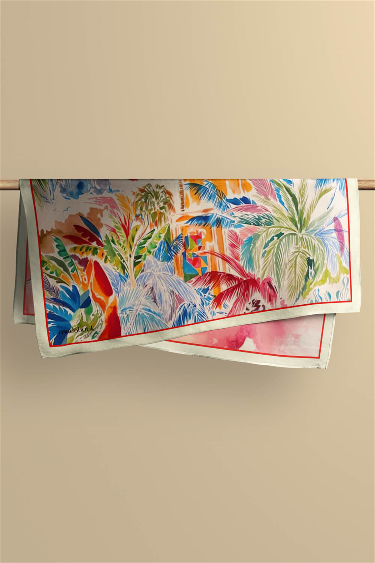 F42 Modabutik Karışık Desenli Bandana