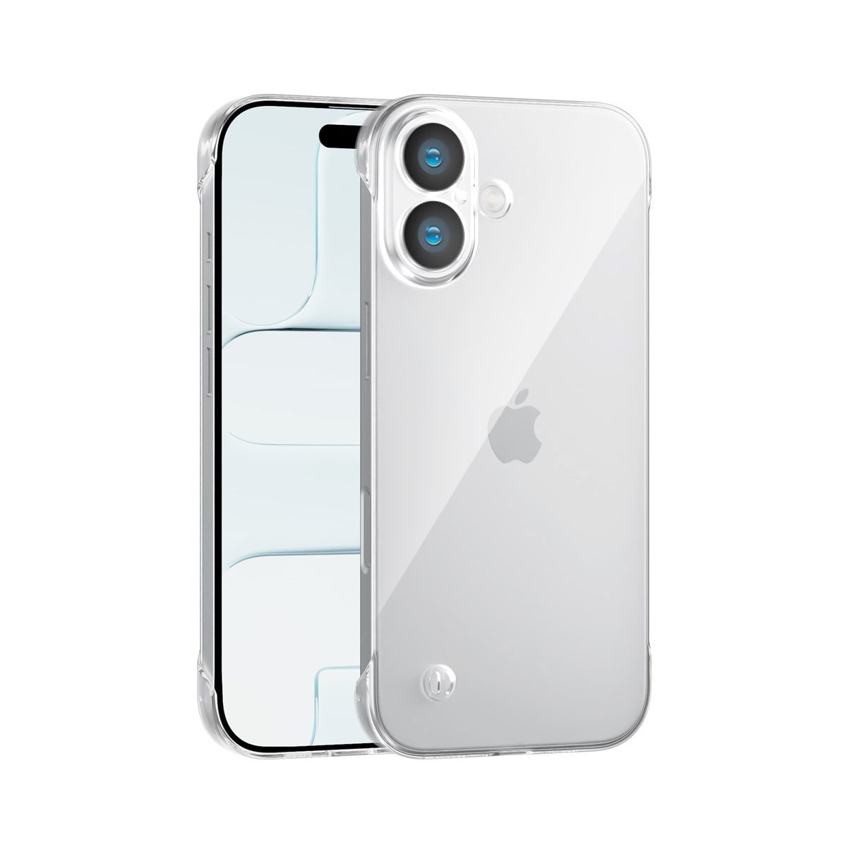 iPhone 16 Plus Uyumlu Kamera Korumalı Yanları Açık Sararmaz Sert Mika Şeffaf Kılıf