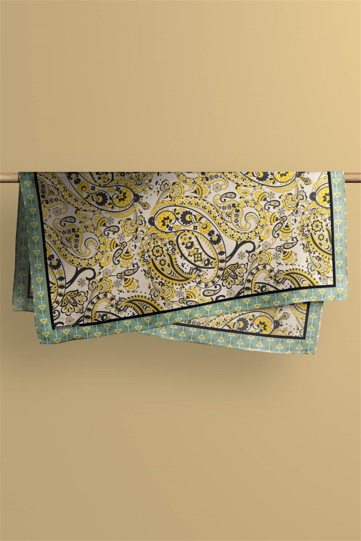 B119 ŞAL TASARIM ETNIC BANDANA