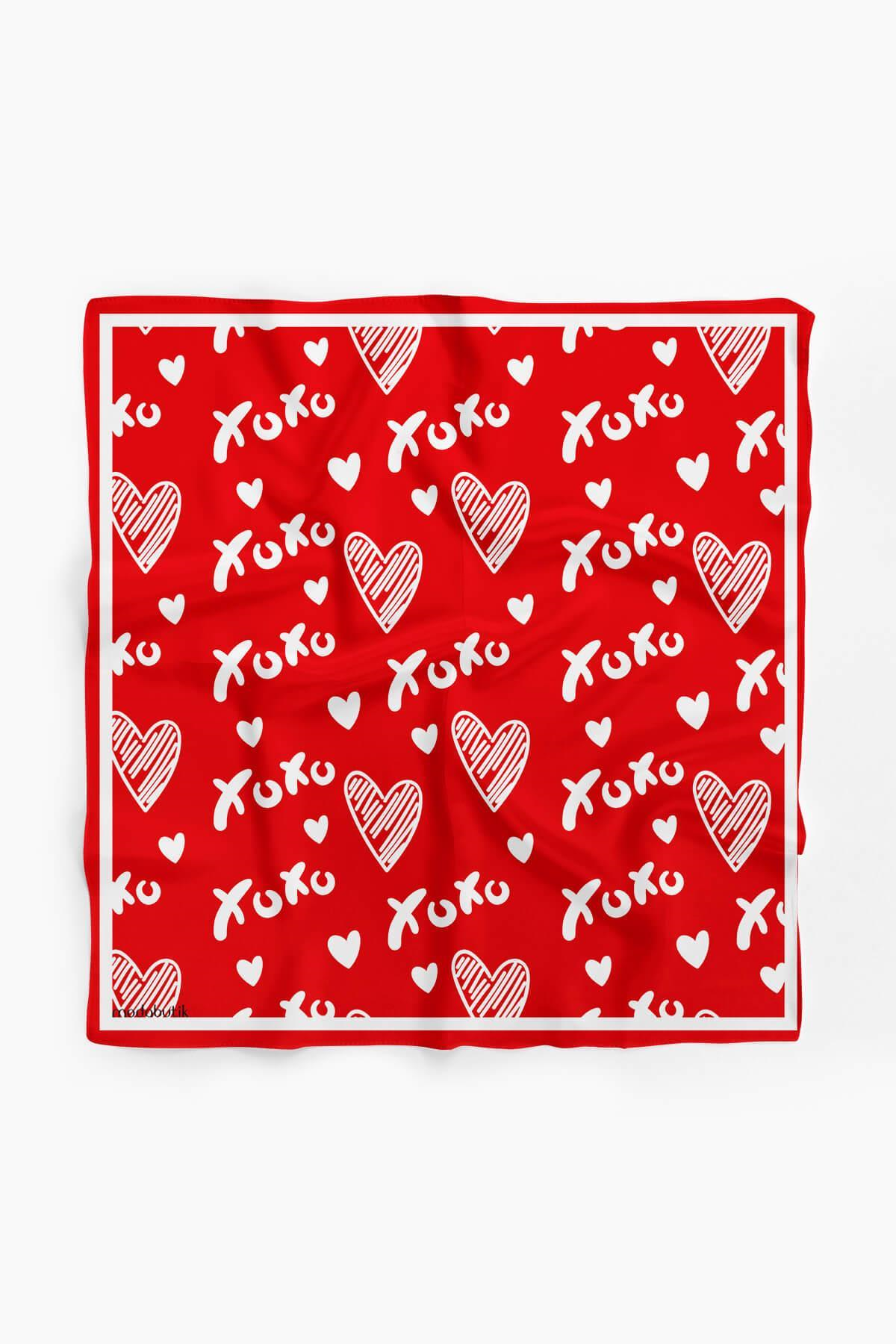 F5  Modabutik XOXO Desenli Bandana