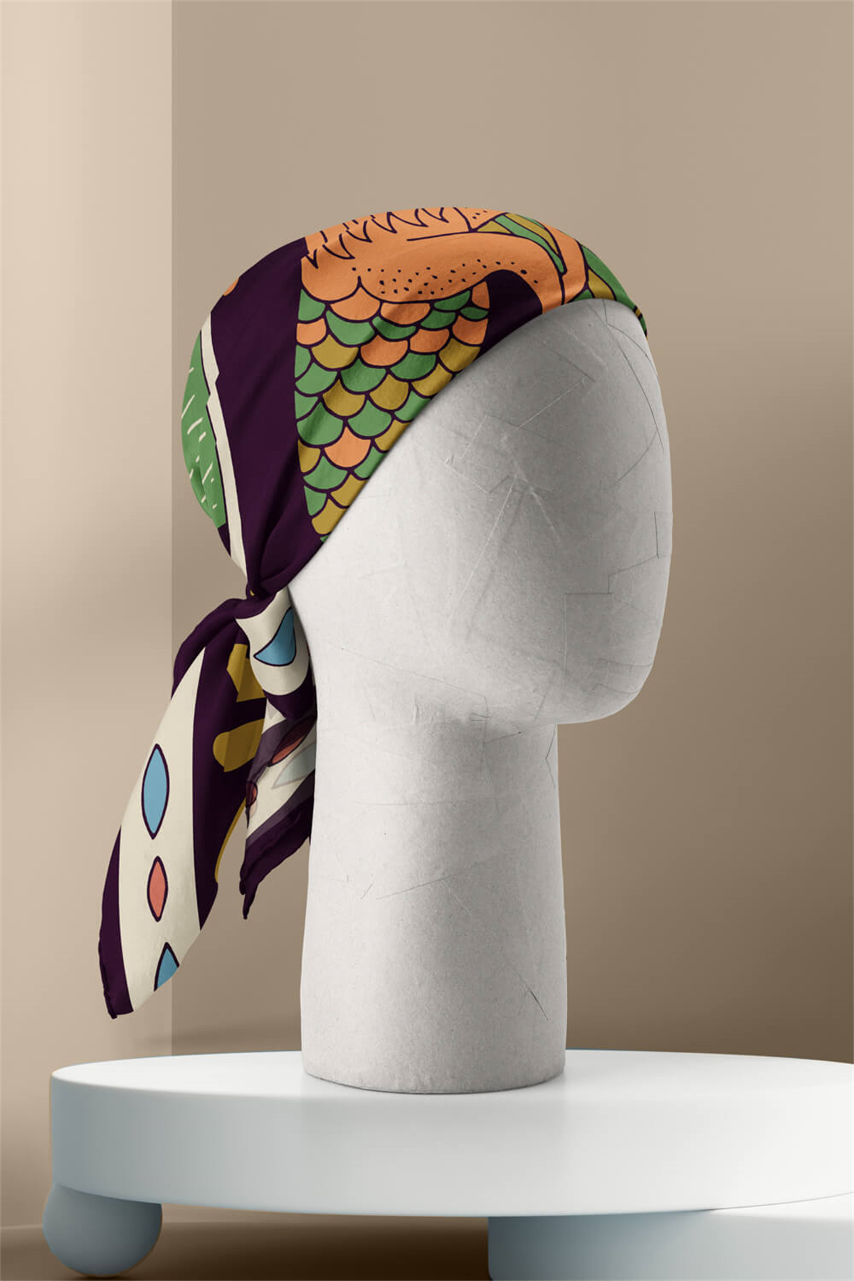 A73 Modabutik Oğlak Burcu Bandana