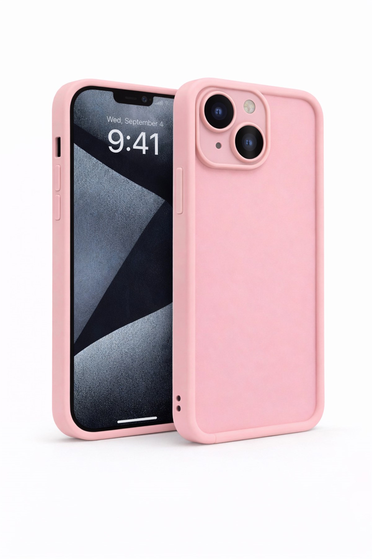 iPhone 13 Mini Kılıf – Kamera Çıkıntılı – Mat Silikon Telefon Kılıfı