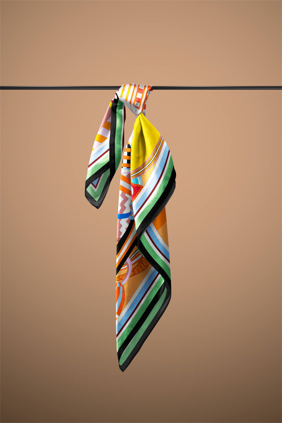 G18 GEOMETRİK DESENLİ  BANDANA