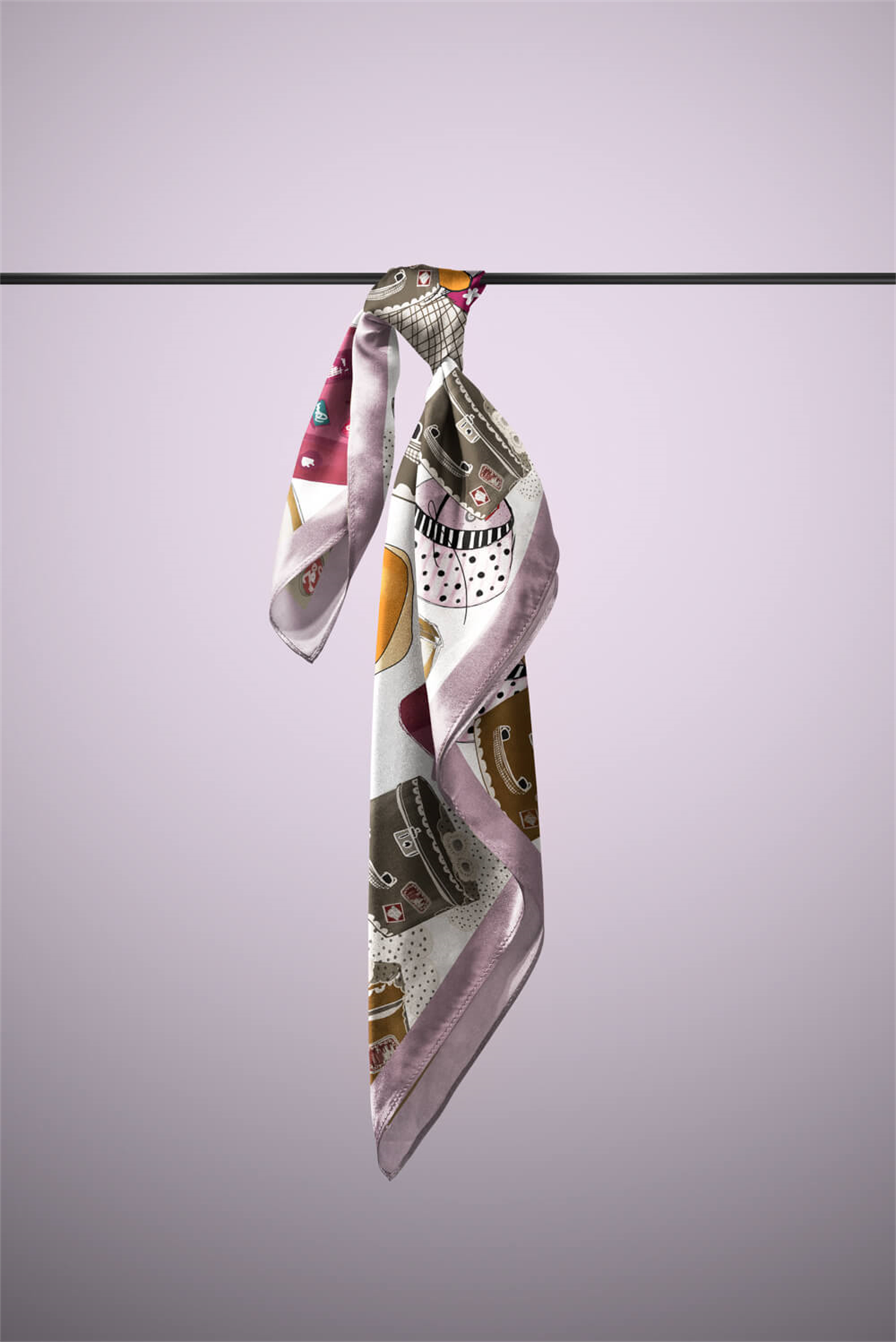 C63 KADIN DESENLİ BANDANA