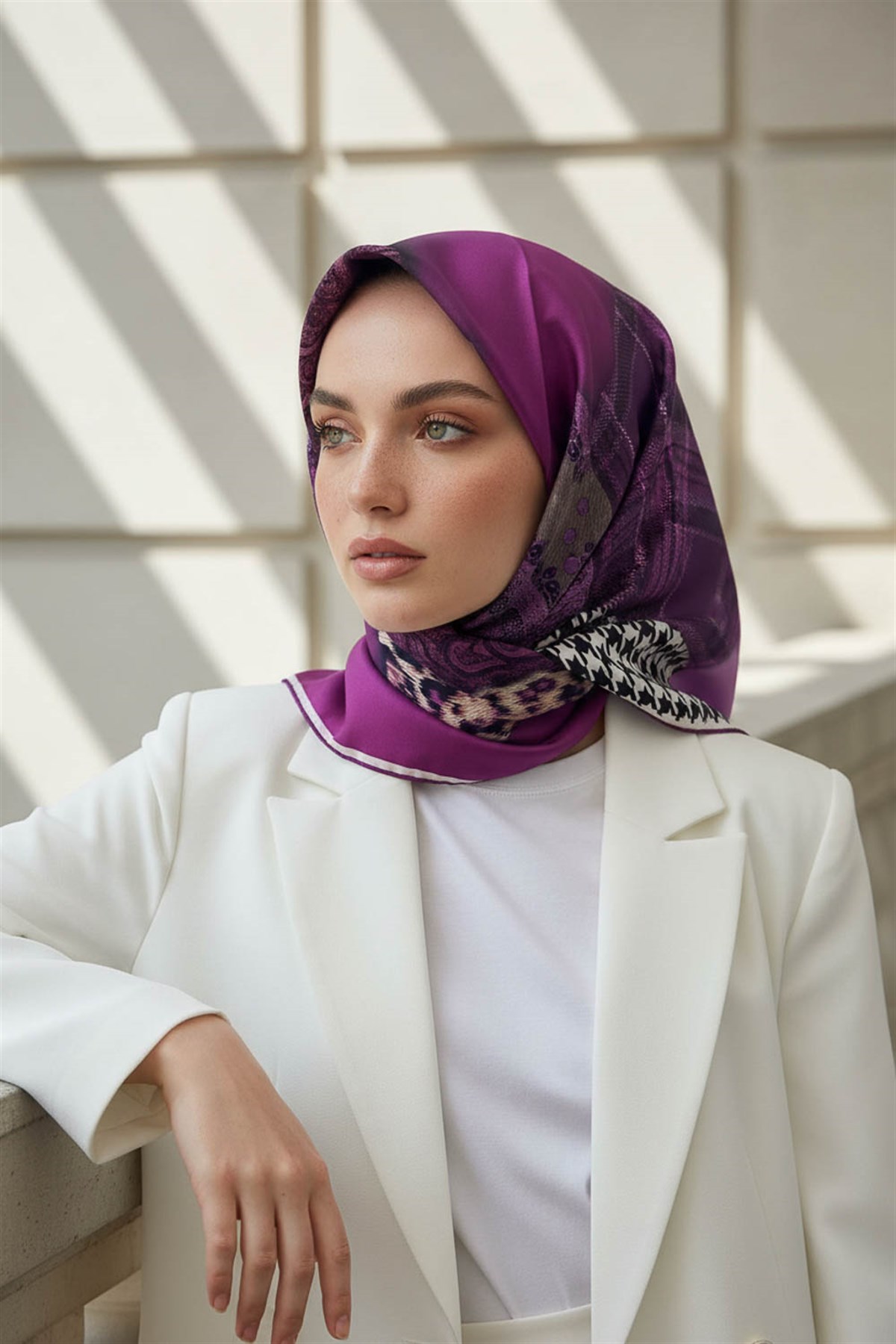 Twill İpek Eşarp
