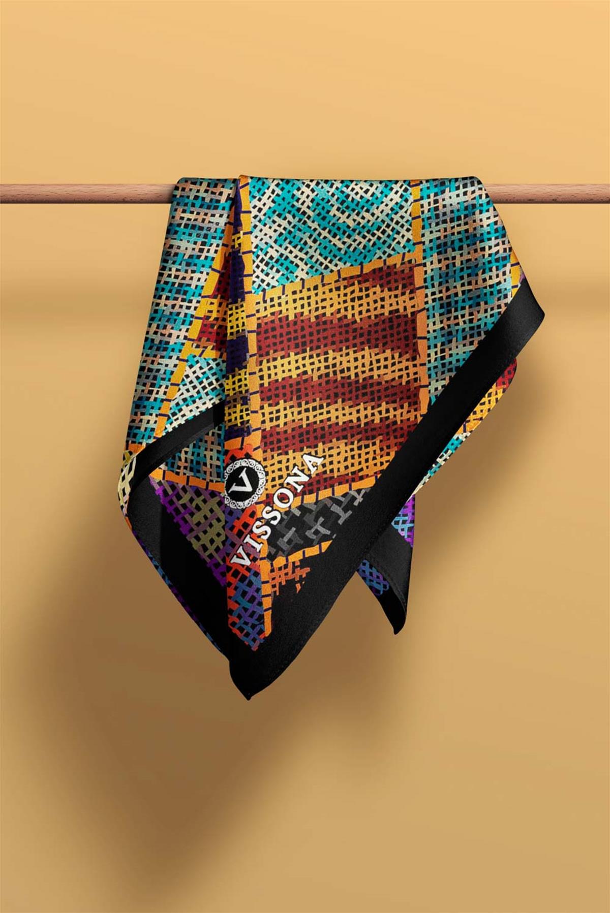 Modabutik Geometrik Desenli Kadın Fular