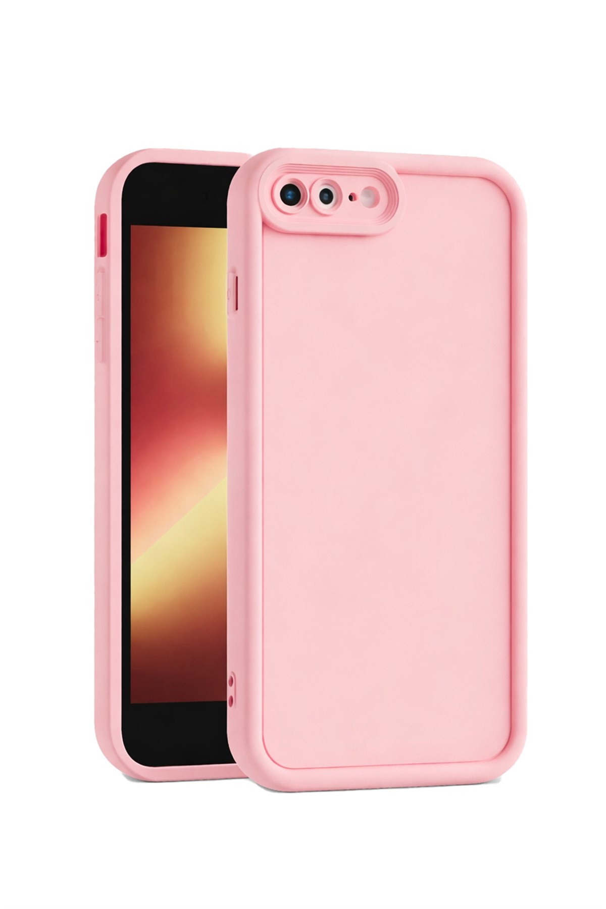 iPhone 7 Plus Kılıf – Kamera Çıkıntılı – Mat Silikon Telefon Kılıfı