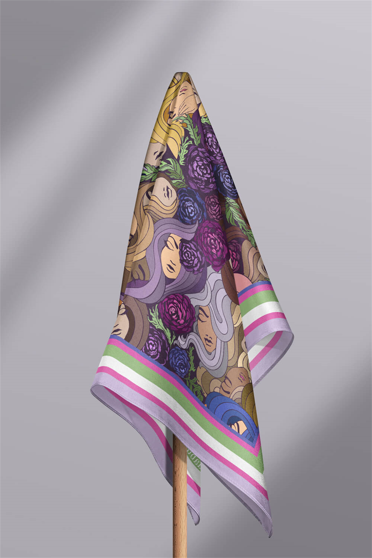 F95 MODERN WOMEN TASARIMLI BANDANA DG12086