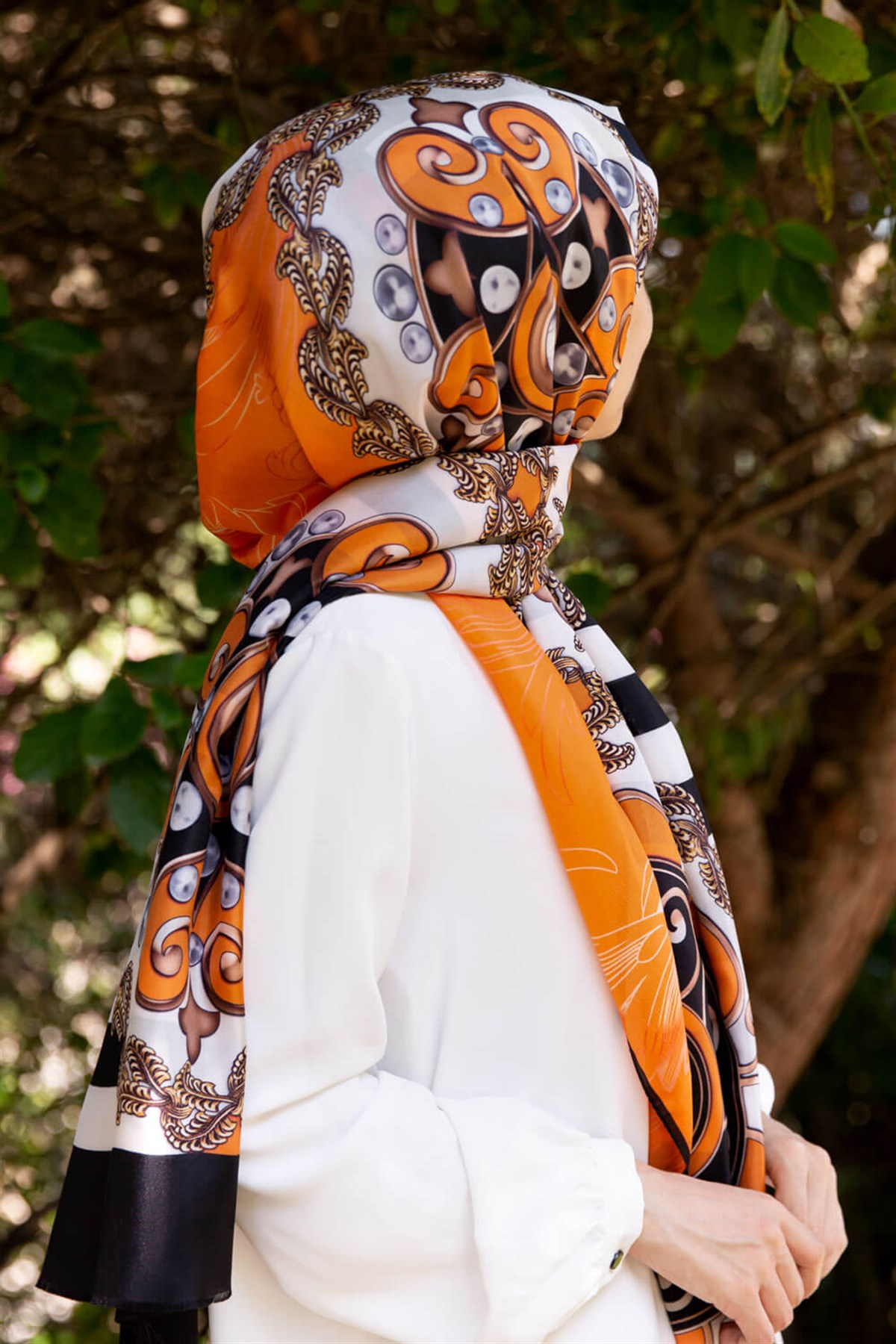 % 100 İPEK FRESH ŞAL