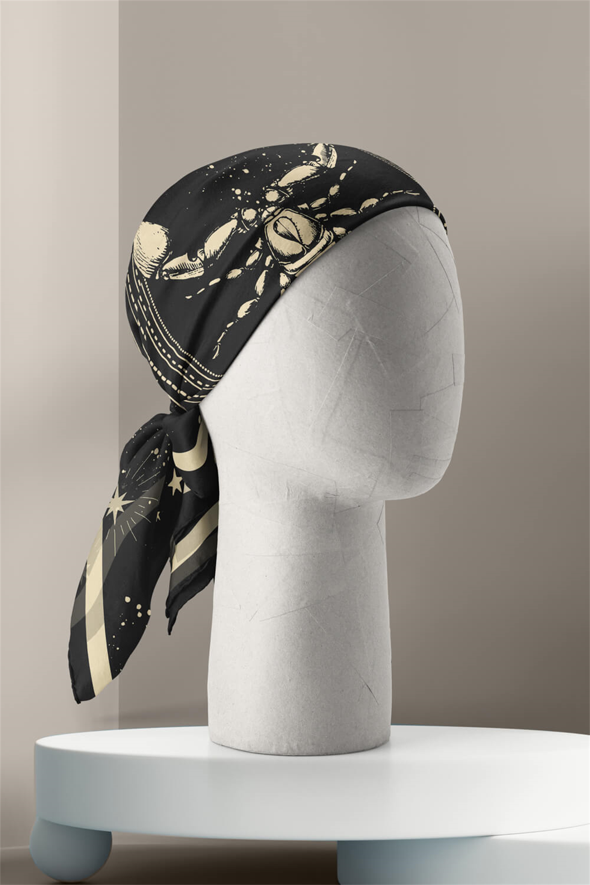 E3  Modabutik Akrep Burcu Bandana